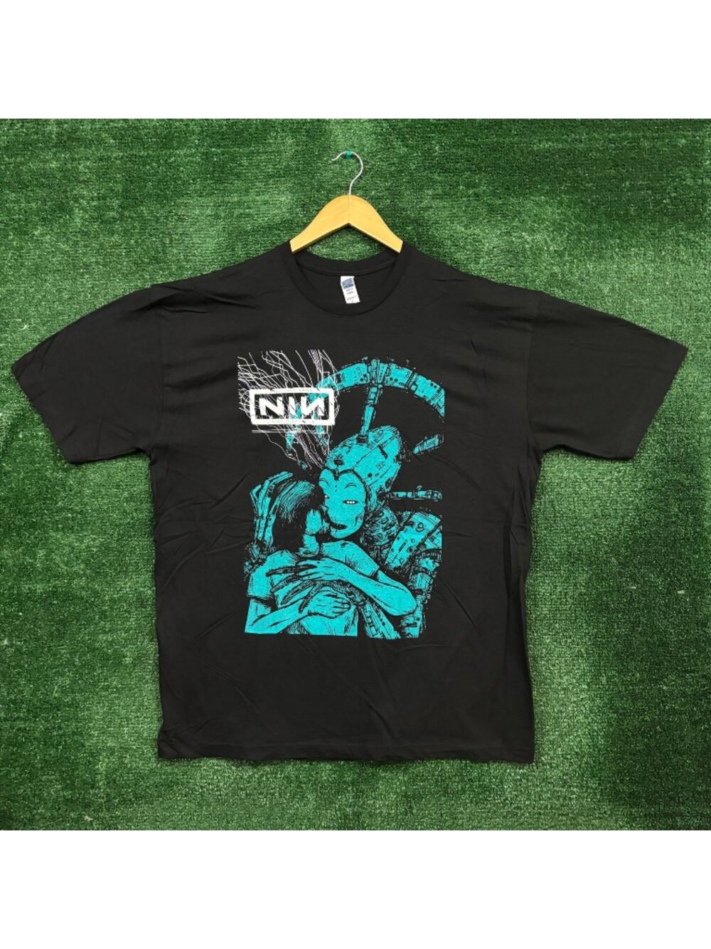 Nine Inch Nails With Teeth T-Shirt Size Extra Large